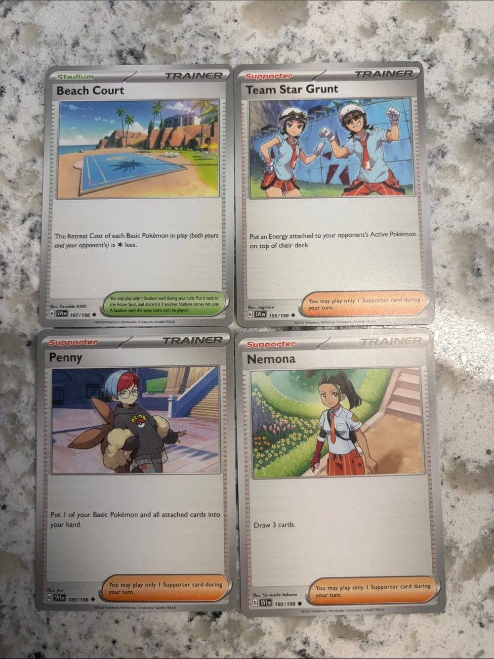 Scarlet & Violet Base Set Trainer Lot | 11 Trainer Cards ✨5/$25✨